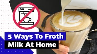 How To Froth Milk At Home Best Milk Frothers Review [upl. by Auohc964]