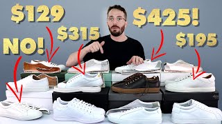 13 Sneaker Showdown  THE BEST WHITE SNEAKER and one to NEVER BUY [upl. by Etnomaj]