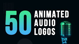 50 Animated Audio Logos  Cool Youtube Intro Ideas  Adobe Creative Cloud [upl. by Favata]