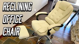 Reclining Office Chair Review [upl. by Attenwahs685]