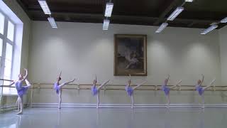 Vaganova Ballet Academy  Classical exam 4th class [upl. by Feeley661]