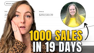 Meet The Etsy Seller That Sold 1000 Items In 19 Days [upl. by Einalam]