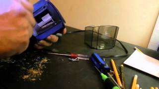 How to Repair a Jammed Electric Pencil Sharpener [upl. by Isobel]