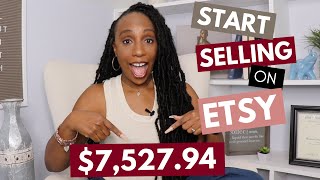 How To Start an Etsy Shop  Selling on Etsy for Beginners  Etsy Side Hustle  Step by Step Tutorial [upl. by Kessiah]