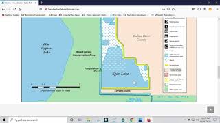 FWC Map Of Headwaters Lake in Fellsmere Fl [upl. by Shishko]