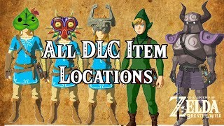 Zelda Breath of the Wild All NEW DLC Item Locations [upl. by Donielle]