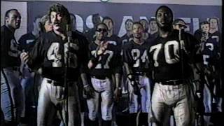 Silver amp Black Attack  LA Raiders team song 1986 [upl. by Llerad]