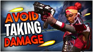 How To AVOID TAKING DAMAGE in Apex Legends 4 Tips to Dodge Bullets [upl. by Lowney496]