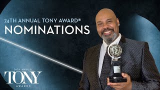 74th Annual Tony Awards Nominations Announcement [upl. by Rasecoiluj494]