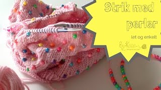 Strik med perler [upl. by Acirema]