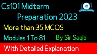 cs101 midterm preparation 2023 cs101 midterm preparation cs101 midterm exams preparation fall 2022 [upl. by Inalan]