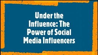 Under the influence The power of social media influencers [upl. by Rhyne632]