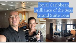 Royal Caribbean Grand Suite Tour  Brilliance of the Seas [upl. by Iohk]