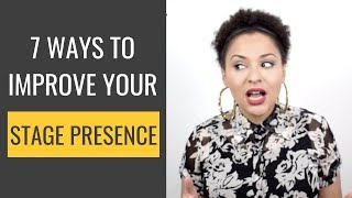 Stage Presence for Singers  Tips for Performing on Stage [upl. by Gereron]