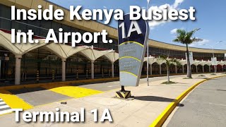 Nairobi Jomo Kenyatta International Airport Experience  JKIA  Terminal 1A  Kenya  2021 [upl. by Ettenav]