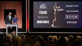 Oscar Nominations 2016 Full Show On Demand [upl. by Nwahsid]