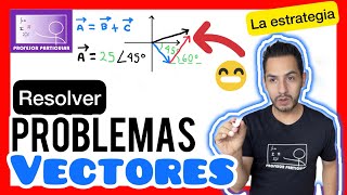 ✅PROBLEMAS de VECTORES  BIEN EXPLICADO💯 FÍSICA [upl. by Saxe304]