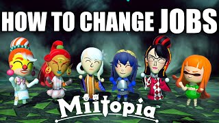 HOW TO Change Jobs in Miitopia for Nintendo Switch [upl. by Esinwahs651]