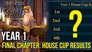 Harry Potter Hogwarts Mystery  Year 1  Final Chapter HOUSE CUP RESULTS [upl. by Mail]