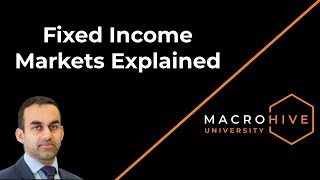 Fixed Income Markets Explained┃NegativeYielding Bonds Duration amp Yield Curves [upl. by Oscar]