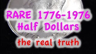 Rare 1776 1976 Half Dollars THE REAL TRUTH [upl. by Shelden225]